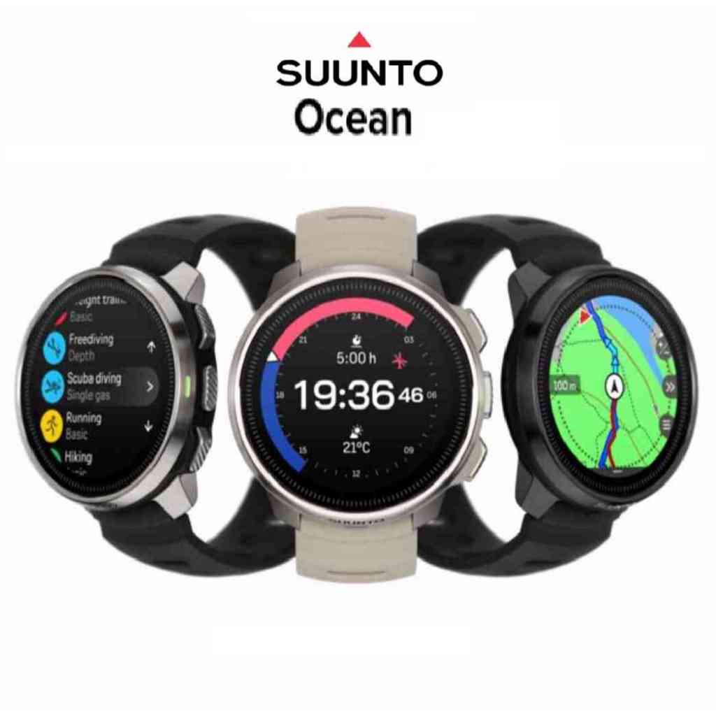 Suunto Ocean Dive Computer Multi Sports Freedive Running Swimming Cycling Smart Watch Shopee Singapore