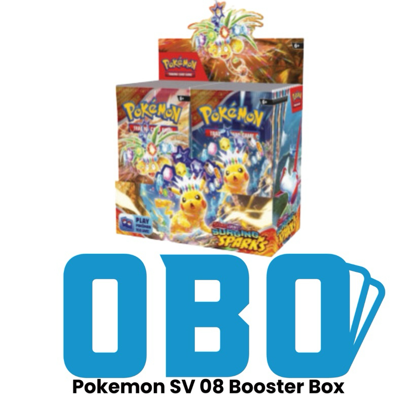 Pokemon SV 08 Scarlet & Violet-Surging Sparks Booster Box | Shopee Singapore