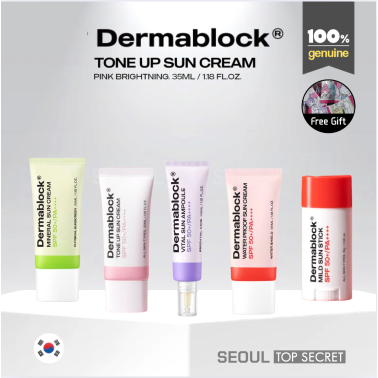 [DAISO KOREA X Cell Fusion C] DermaBlock Tone Up Sunscreen Sun Cream ...
