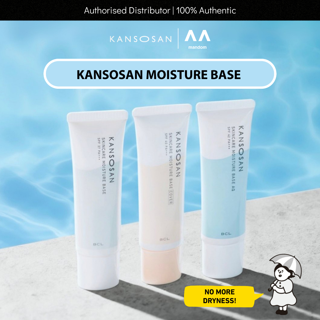 BCL Kansosan Skincare Moisture Base / Aqua / Cover | Shopee Singapore