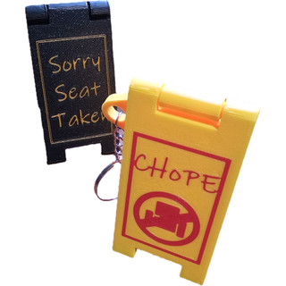 CHOPE! Pocket Signs – Compact Seat Savers & Busy Indicators with ...