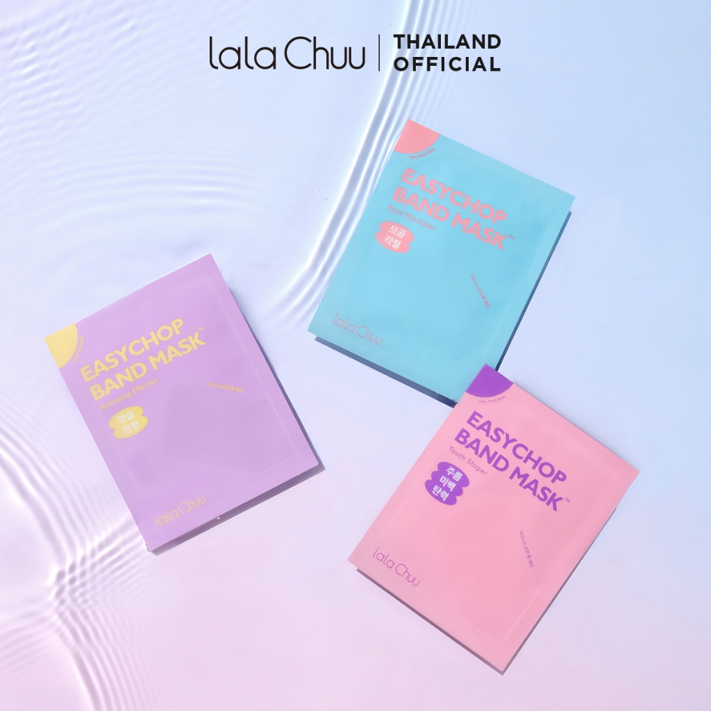 [Lala Chuu] Easy Chop Band Mask (4 sheets/pack) - Facial mask sheet ...