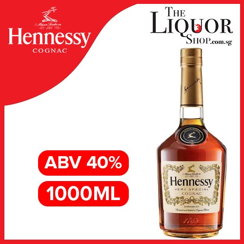1L) Hennessy VS (Very Special) Cognac 1000ml | Shopee Singapore