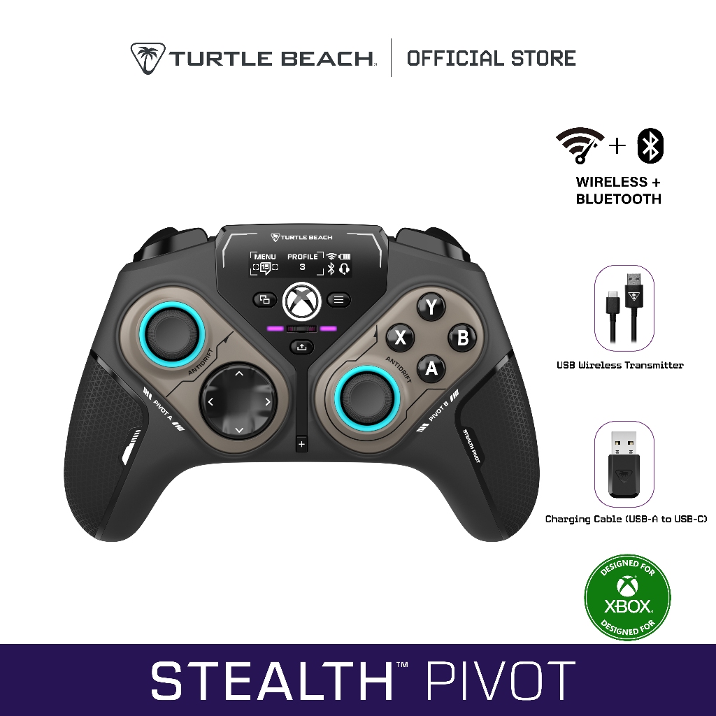 Turtle Beach Stealth Pivot Wireless Smart Controller | PC, Xbox, Mobile ...