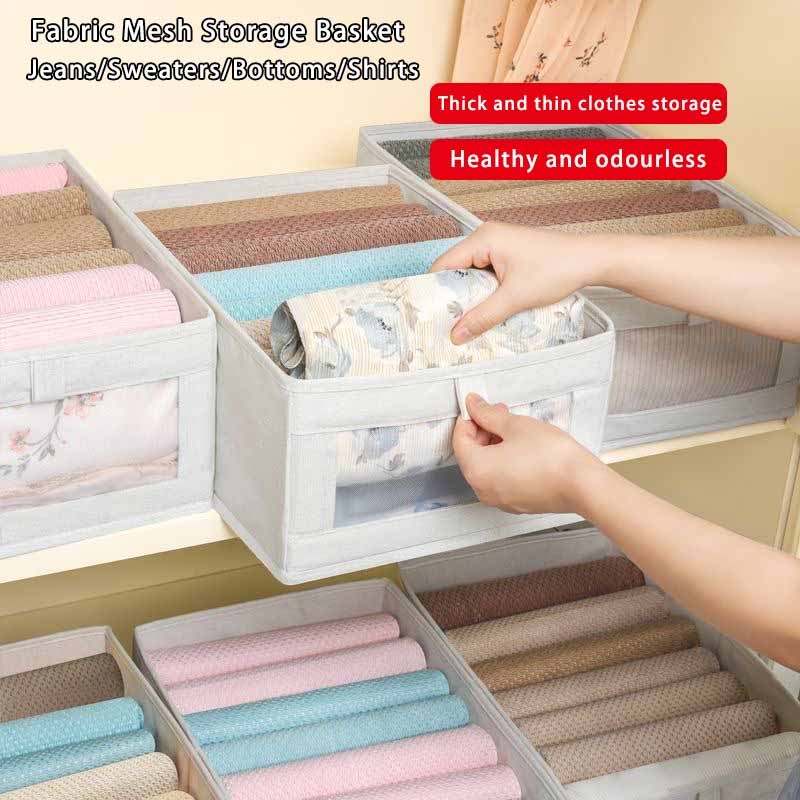 【Buy 1 get 6】Stackable Clothes Storage Box | Home Closet Layered ...