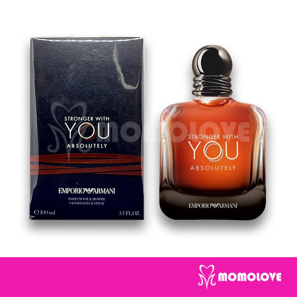 Emporio Armani Stronger With You Absolutely EDP 100ml Spray Eau De Parfum for men TESTER Shopee Singapore