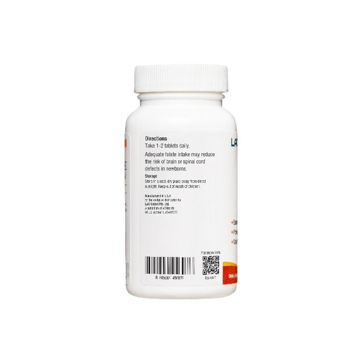 [LAC VITAMINS] Folic Acid 400mcg / 800mcg (100 tablets) | Shopee Singapore