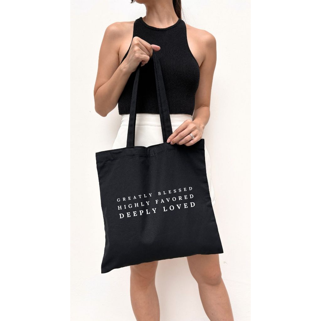 Favored Blessed Loved {Tote Bag} Favored Blessed Loved {Tote Bag}