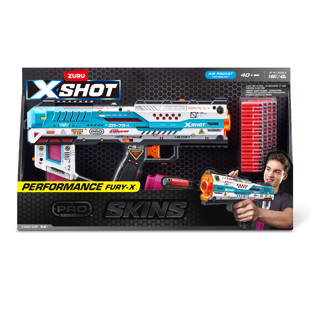スクリュードライバー SKREWD　skins oi XSHOT SKINS Pro Series Fury-X by ZURU | Shopee Singapore