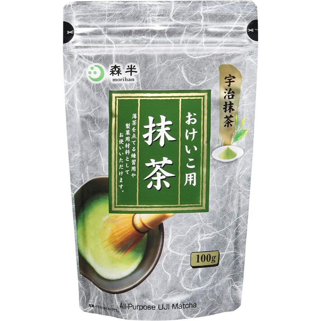 Morihan Uji Matcha Green Tea Powder – 100g | Authentic Japanese ...