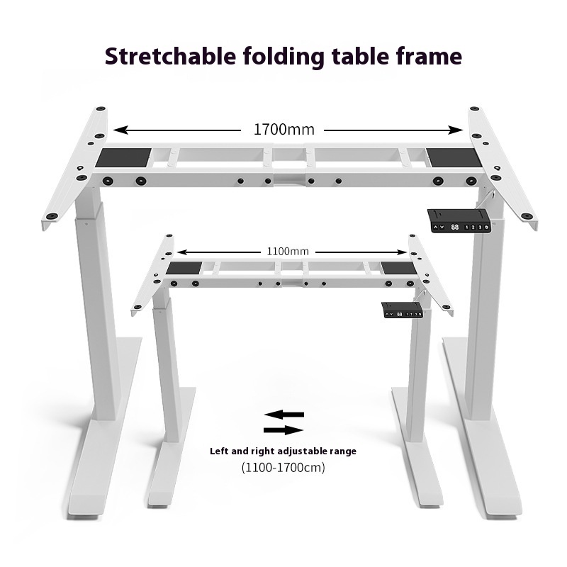 Height-Adjustable Standing Desk with Dual Motors, Intelligent Lift ...