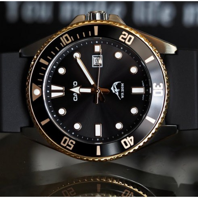 Casio MDV-106G-1A Diver's Watch Goldfish MDV106 Fashion Watch