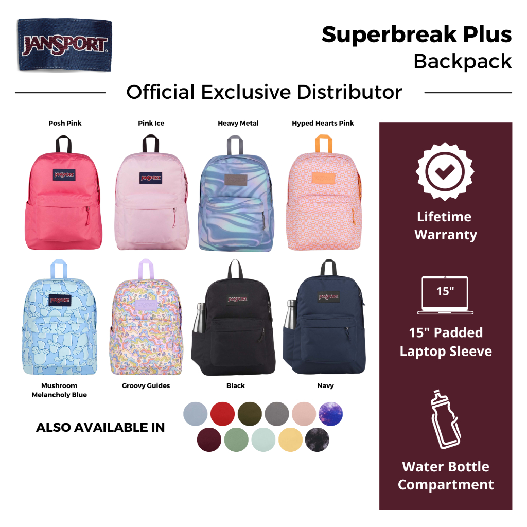 jansport backpack sale singapore Unisex Big Day Pack Backpacks, Deep Juniper, Einheitsgröße, backpacks Electronics Get yours today and experience the ultimate backpacking experience! Buy Jansport Superbreak Plus Backpack