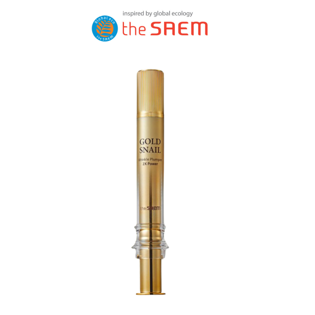 the SAEM] Gold Snail Deep Wrinkle Plumper 2x Power Serum | Shopee Singapore