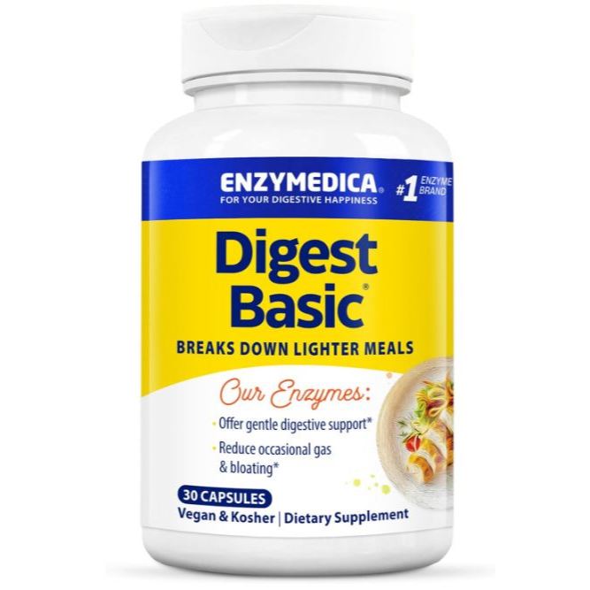 [SG] Enzymedica Digest Basic 30/90/180 Veg Caps - Essential Digestive ...