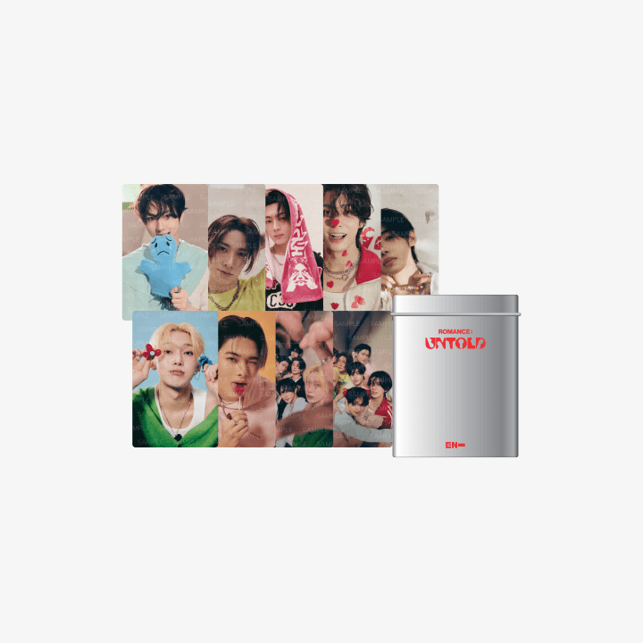 ENHYPEN Romance Untold [Photo Card & Tin Case Set] & [Photo Card