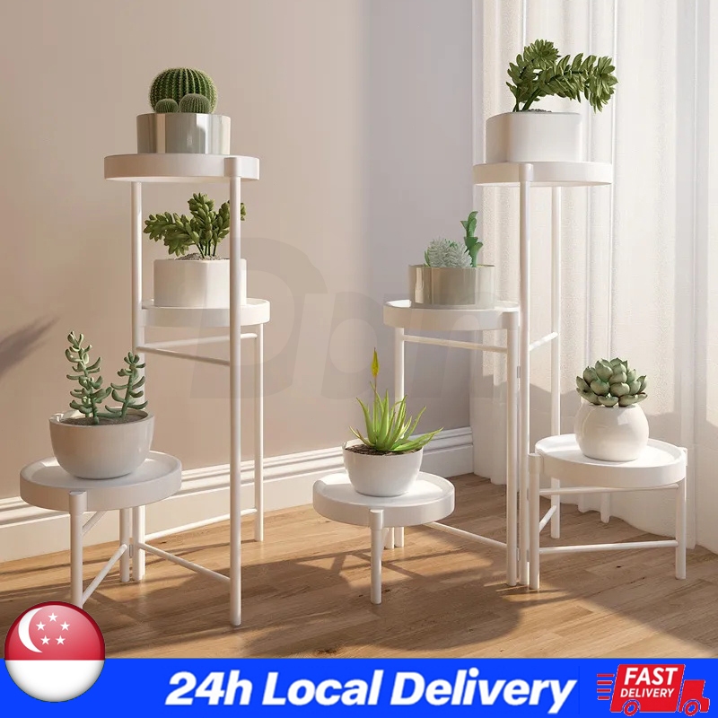 🏠💥3 Layers Plant Stand Flower Pot Rack Plant Display Rack Flower Stand ...