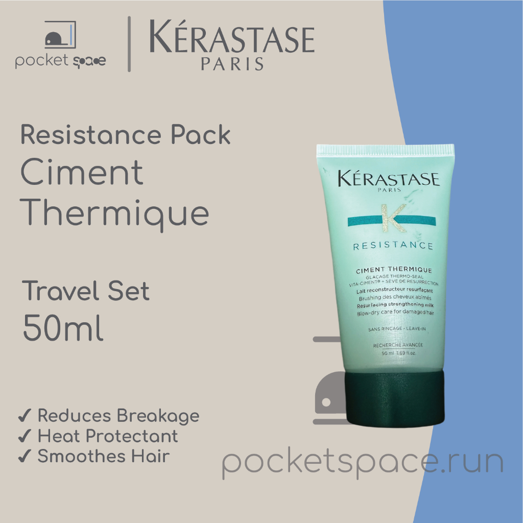 Kerastase Resistance Ciment Thermique Heat Protecting Cream Travel