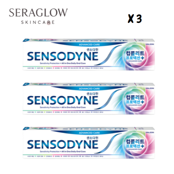 SENSODYNE Complete Protection Plus Toothpaste 100g x 3 – Sensitive ...