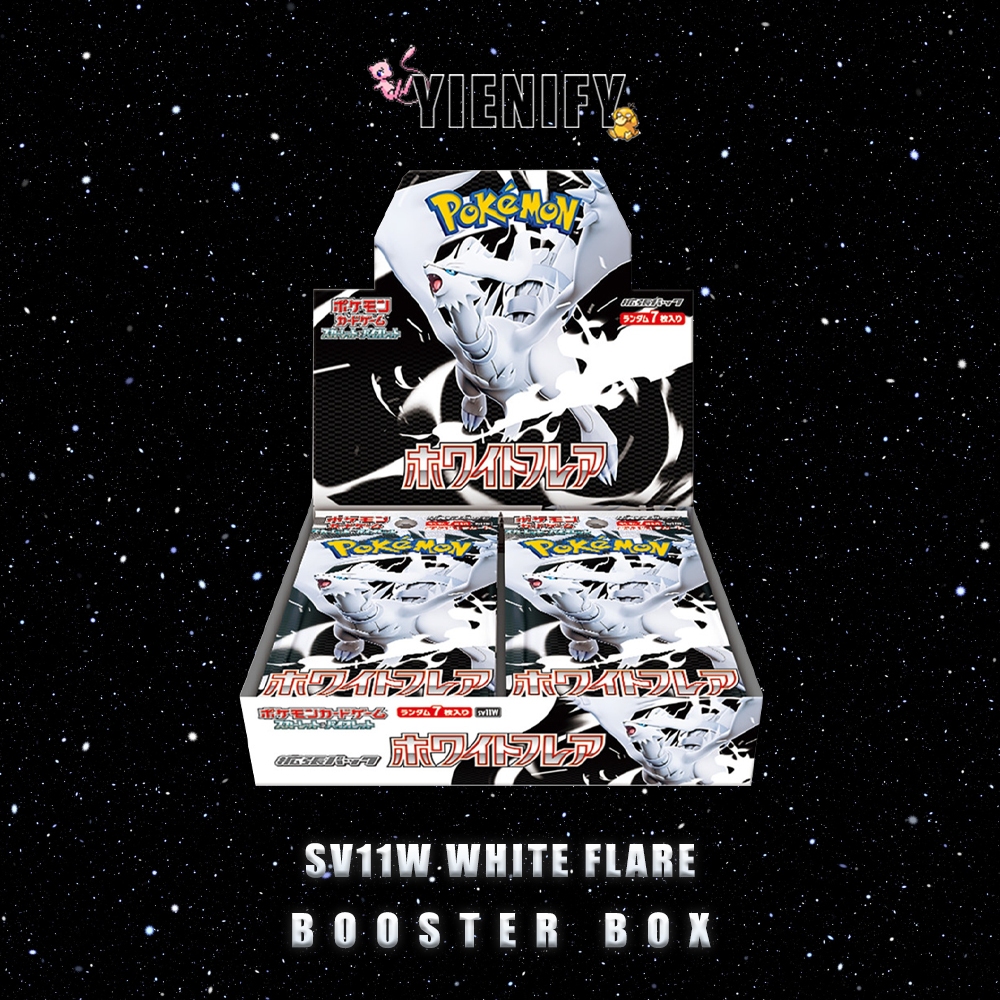 SG Stocks] Japanese Pokemon SV11W White Flare Booster Box | Shopee Singapore
