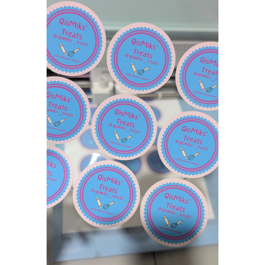 Customised Sticker Label (improved 2025 ver.) | Shopee Singapore