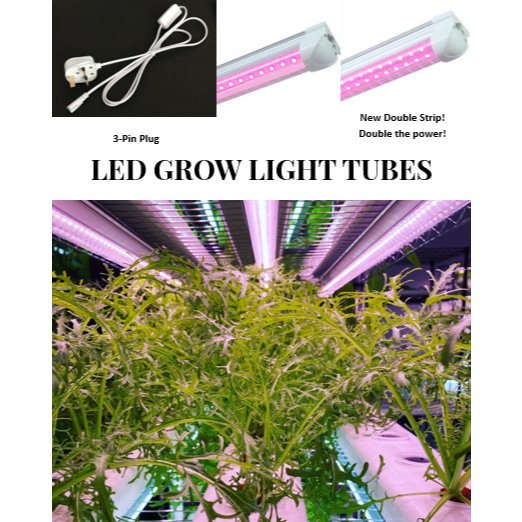 LED Full Spectrum Grow Light for Plants Indoor Hydroponics | Shopee ...