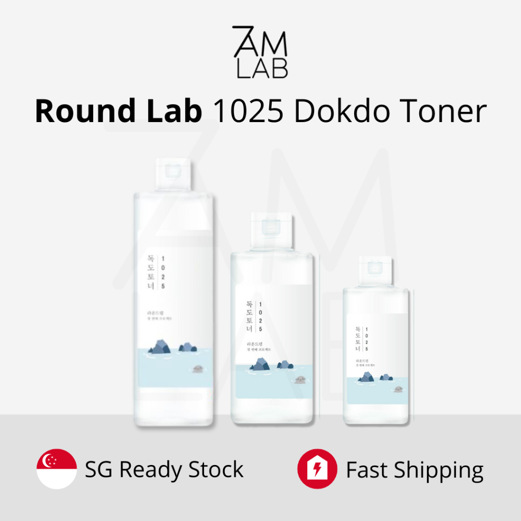 (SG Stock) ROUND LAB 1025 Dokdo Toner 100ml | 200ml | 500ml | Shopee ...