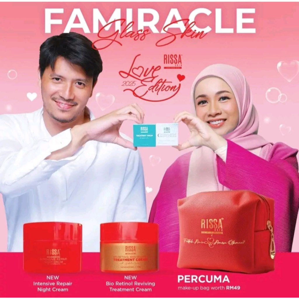 RISSA SKIN LOVE EDITION - FOR THE ONE FATTMIRA (NIGHT CREAM NEW FORMULA ...