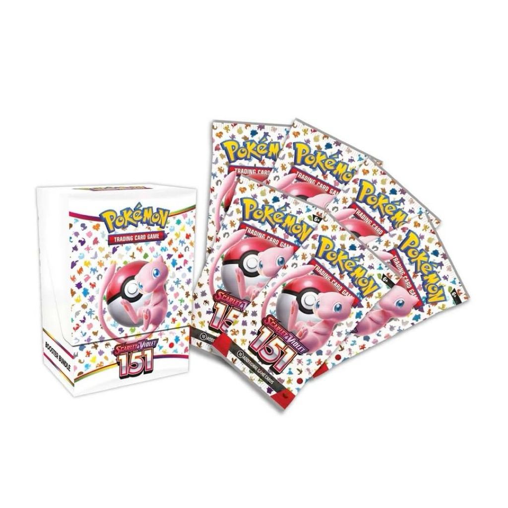 英語版｜151 Booster Bundle 【BOX】Pokemon Card READY STOCK SG🇸🇬] Pokemon TCG 151 Booster Bundle Shrinked