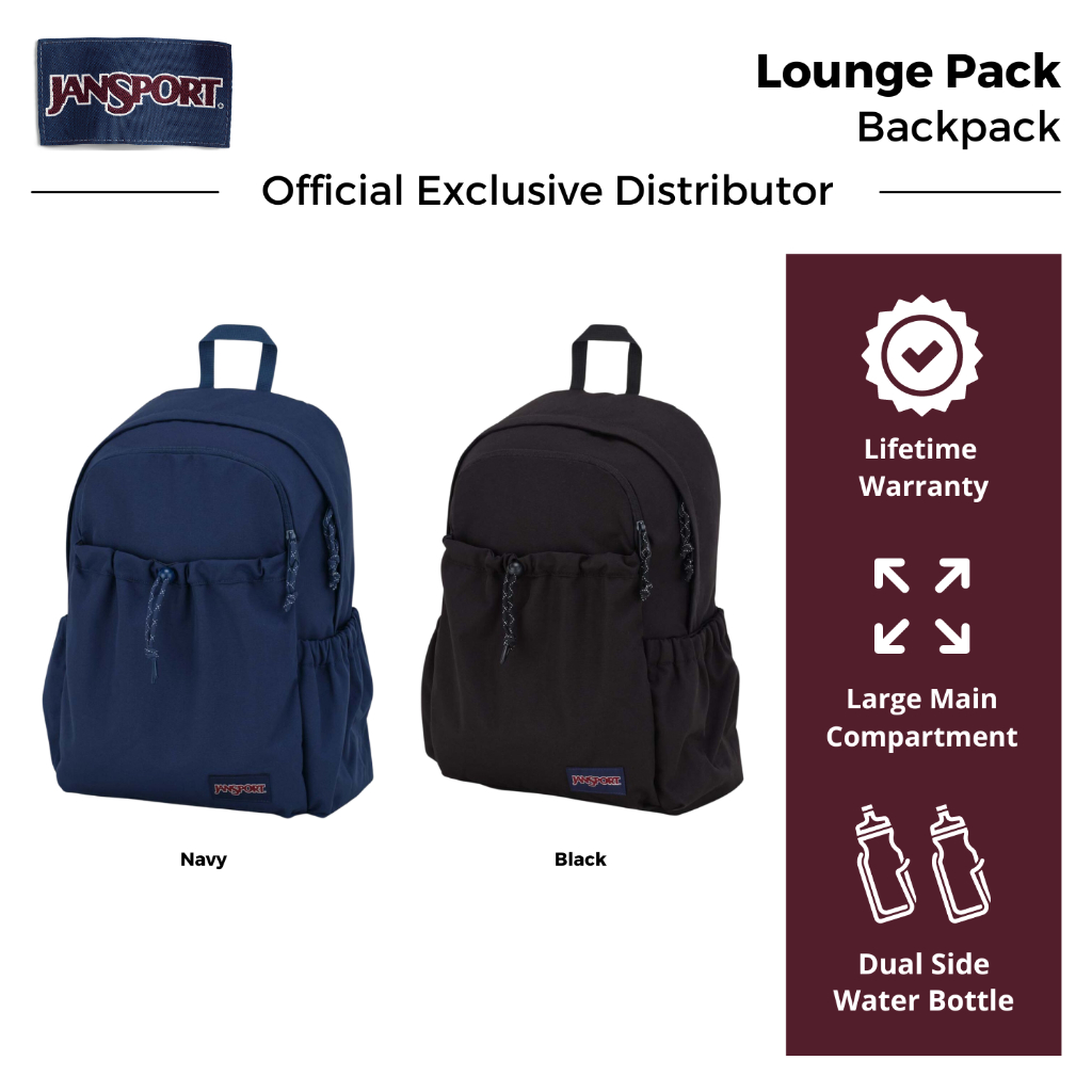 Jansport Lounge Pack Backpack Shopee Singapore