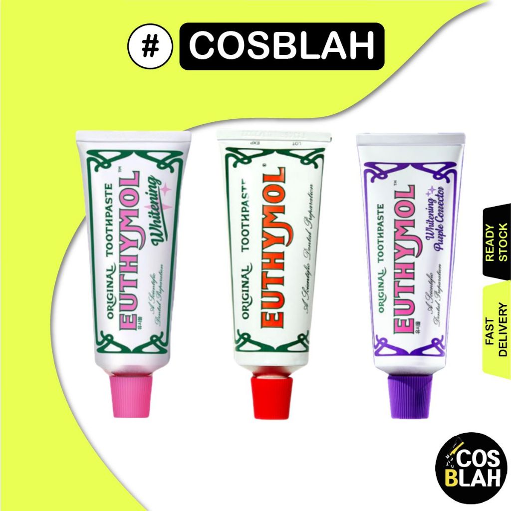 Euthymol Toothpaste 106g [3 Types] / Mint Ball (20pcs)/ Mouthwash(90ml ...
