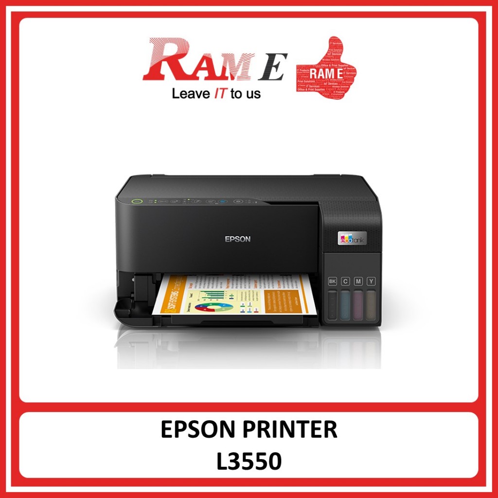Epson EcoTank L3550 A4 Ink Tank Printer | Shopee Singapore