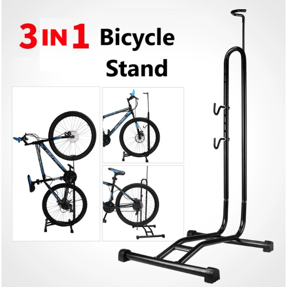 (SG STOCK)3-IN-1 / 2-IN-1 Bicycle rack Stand Horizontal Bike Rack ...