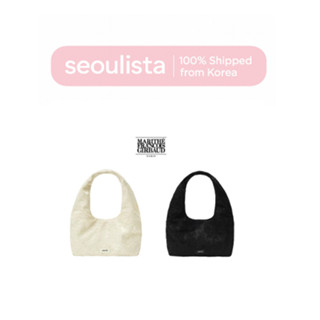 Marithe☆REGULAR LOGO LAYERED TOTE BAG （2color） REGULAR LOGO LAYERED TOTE BAG black - MARITHE FRANCOIS GIRBAUD