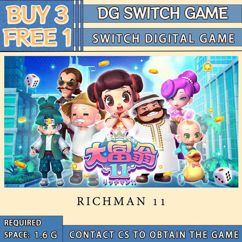RichMan 11 Nintendo Switch Digital Game （BUY 3 TAKE 1) | Shopee Singapore