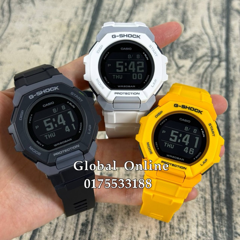 100% ORIGINAL CASIO G-SHOCK G-SQUAD GBD-300-1DR GBD-300-7DR