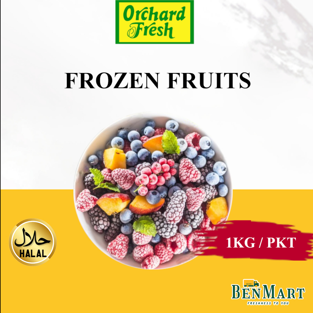 NEW [BenMart Frozen] Orchard Fresh Frozen Fruits (Blueberry ...