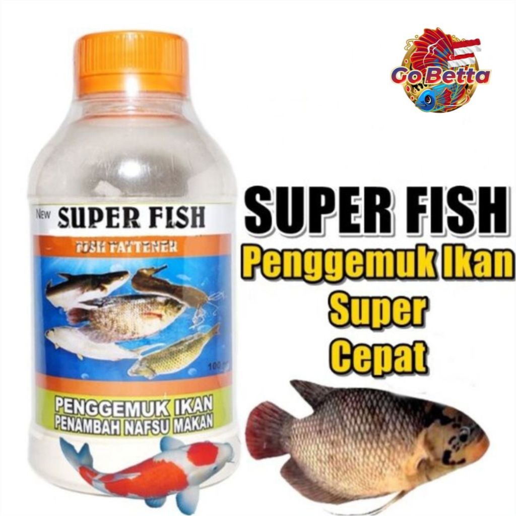SG Seller SUPER FISH VITAMIN MINERAL FISH FATTENING SUPPLEMENT APPETITE ...