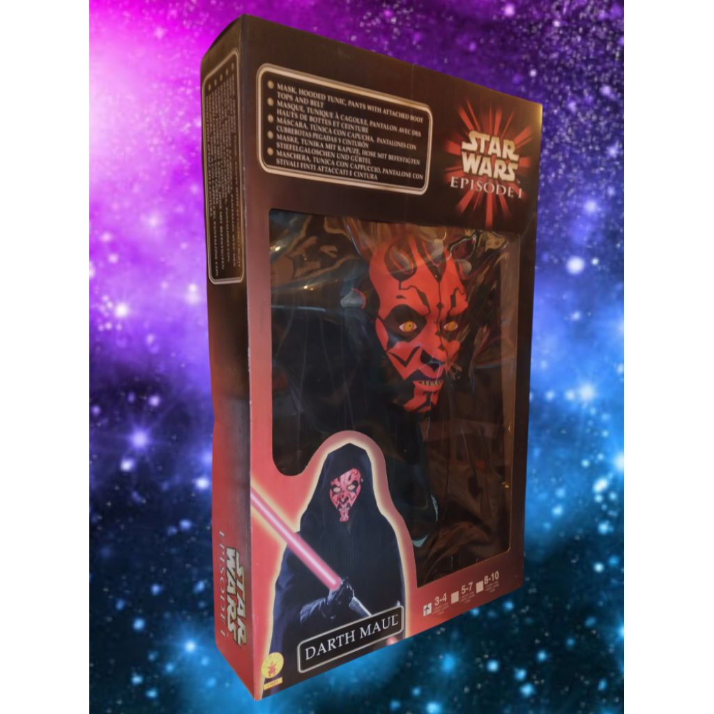 FANCY DRESS STAR WARS DARTH MAUL OUTFITS (Kids Up To 8yrs*) | Shopee ...