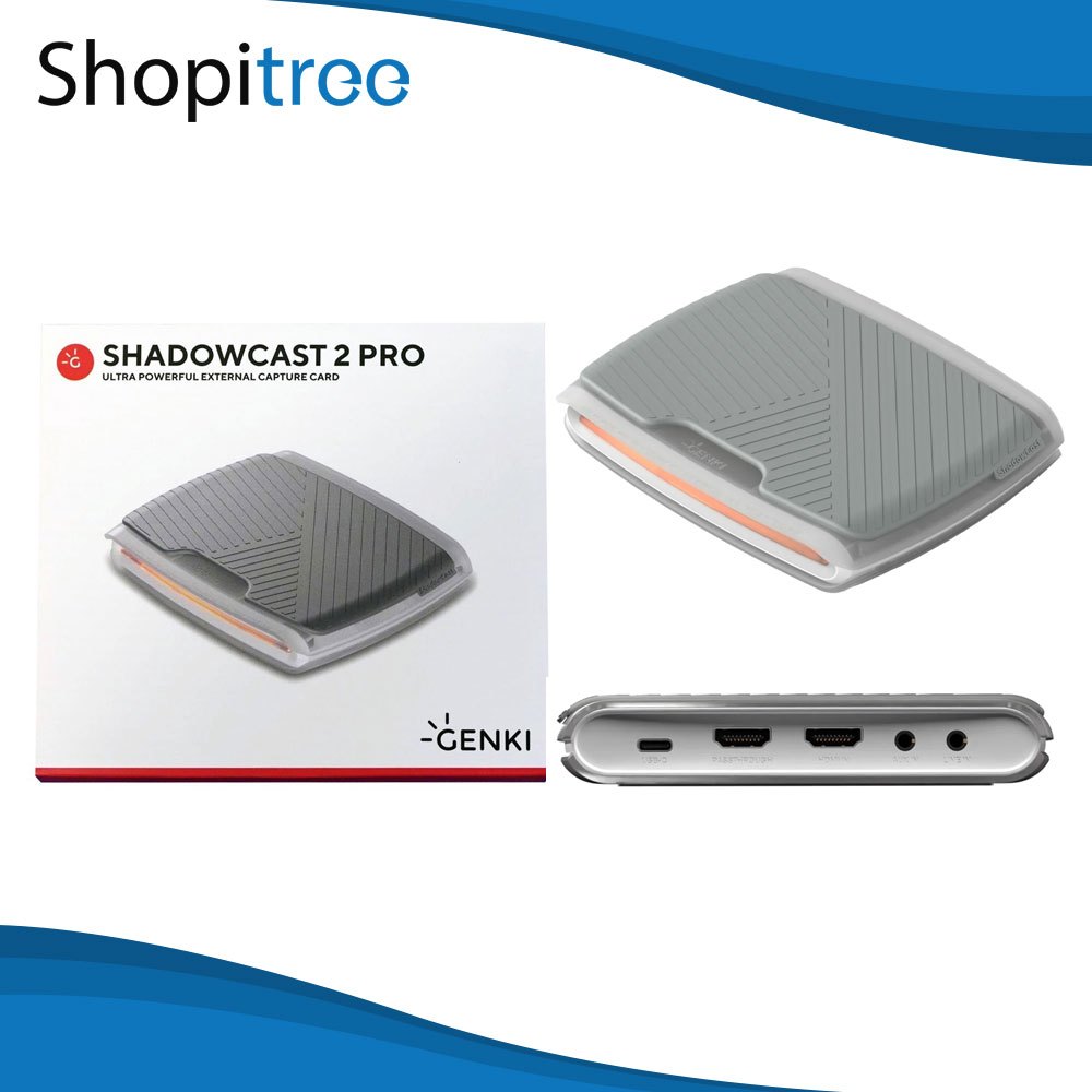 Genki ShadowCast Pro External Game Capture Card Shopee Singapore