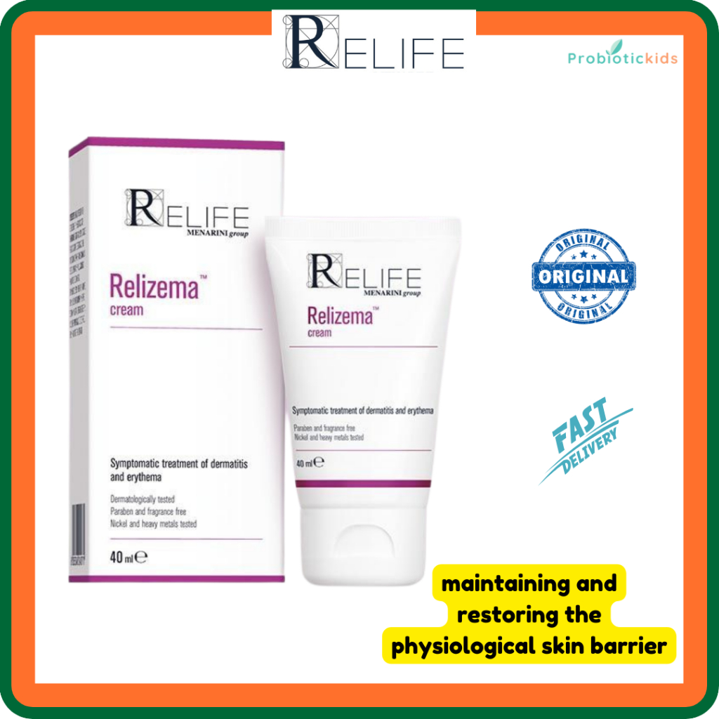 Relife Relizema Cream | 40ml | Symptomatic treatment of dermatitis and ...