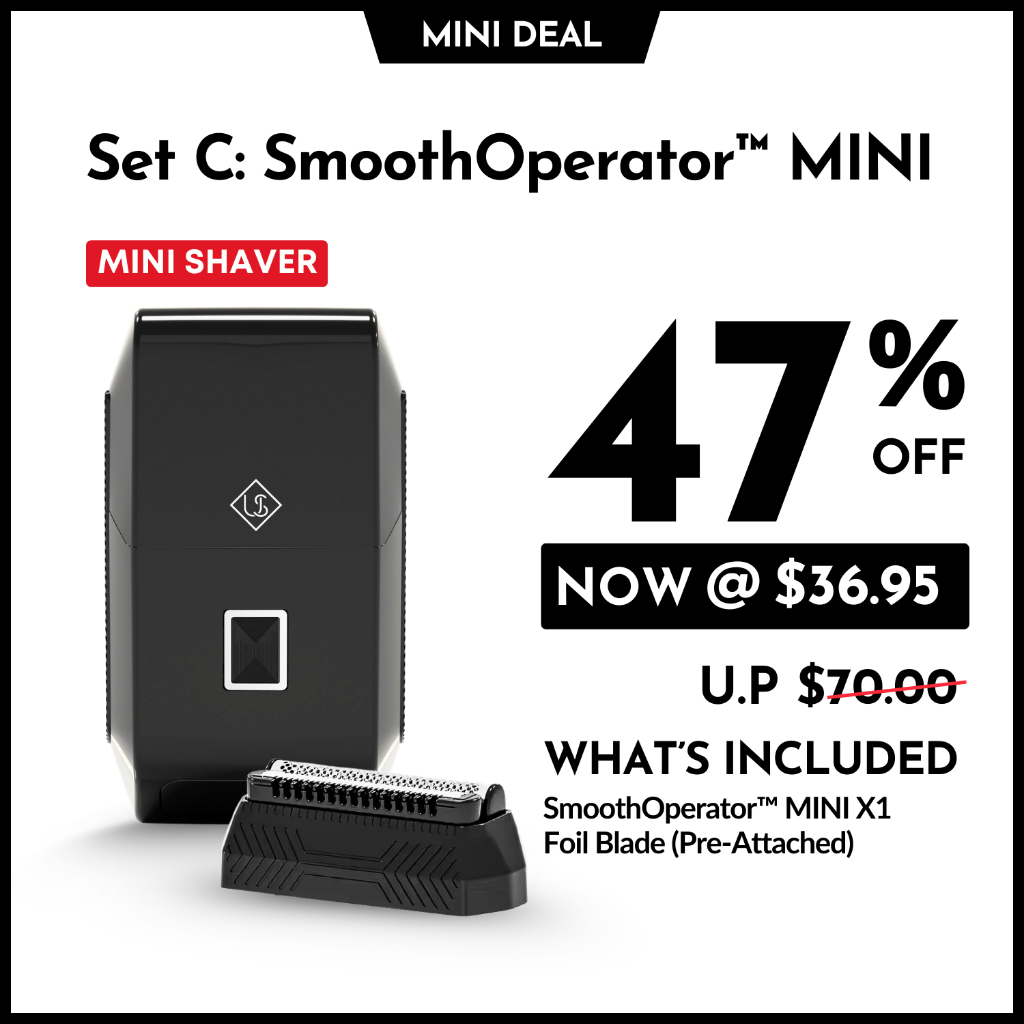 Ubersuave SmoothOperator PRO | All-In-One Face, Body & Groin Electric ...