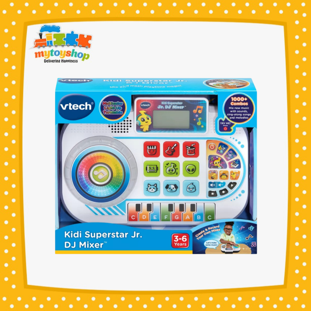 VTech Kidi Superstar DJ Mixer Shopee Singapore