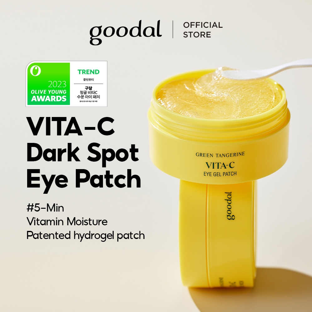 [GOODAL] Green Tangerine Vita C Eye Gel Patch 72gx60ea, 5 min Vitamin C