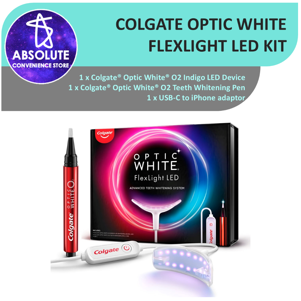 Colgate Optic White FlexLight LED Kit | Shopee Singapore