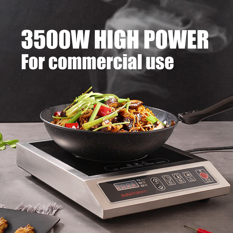 3500W Induction Cooker Commercial High Power Induction Hob Household