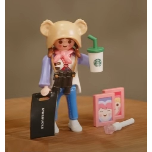 🎀【In Stock】2024 Starbucks Korea x Playmobil Meet the Buddy's