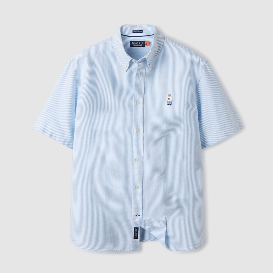 【WHO.A.U】Steve Oxford Short Sleeve Shirts Steve Oxford Short Sleeve Shirts - 후아유닷컴