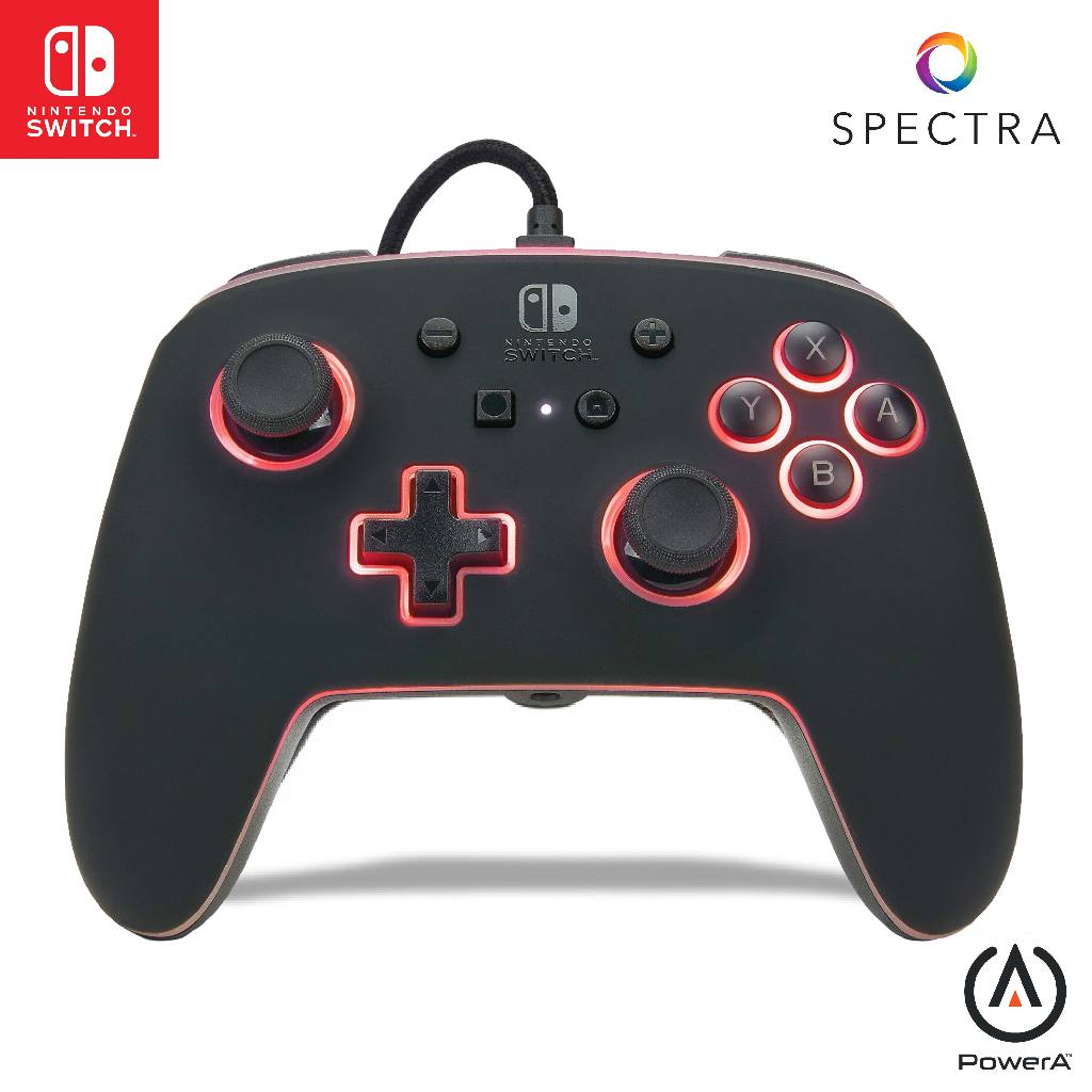 PowerA Spectra Enhanced Wired Controller for Nintendo Switch & OLED ...