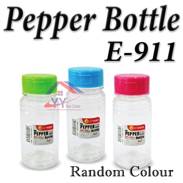 Pepper Bottle 100ml【Elianware E-911】/ Plastic Pepper Salt Condiment ...
